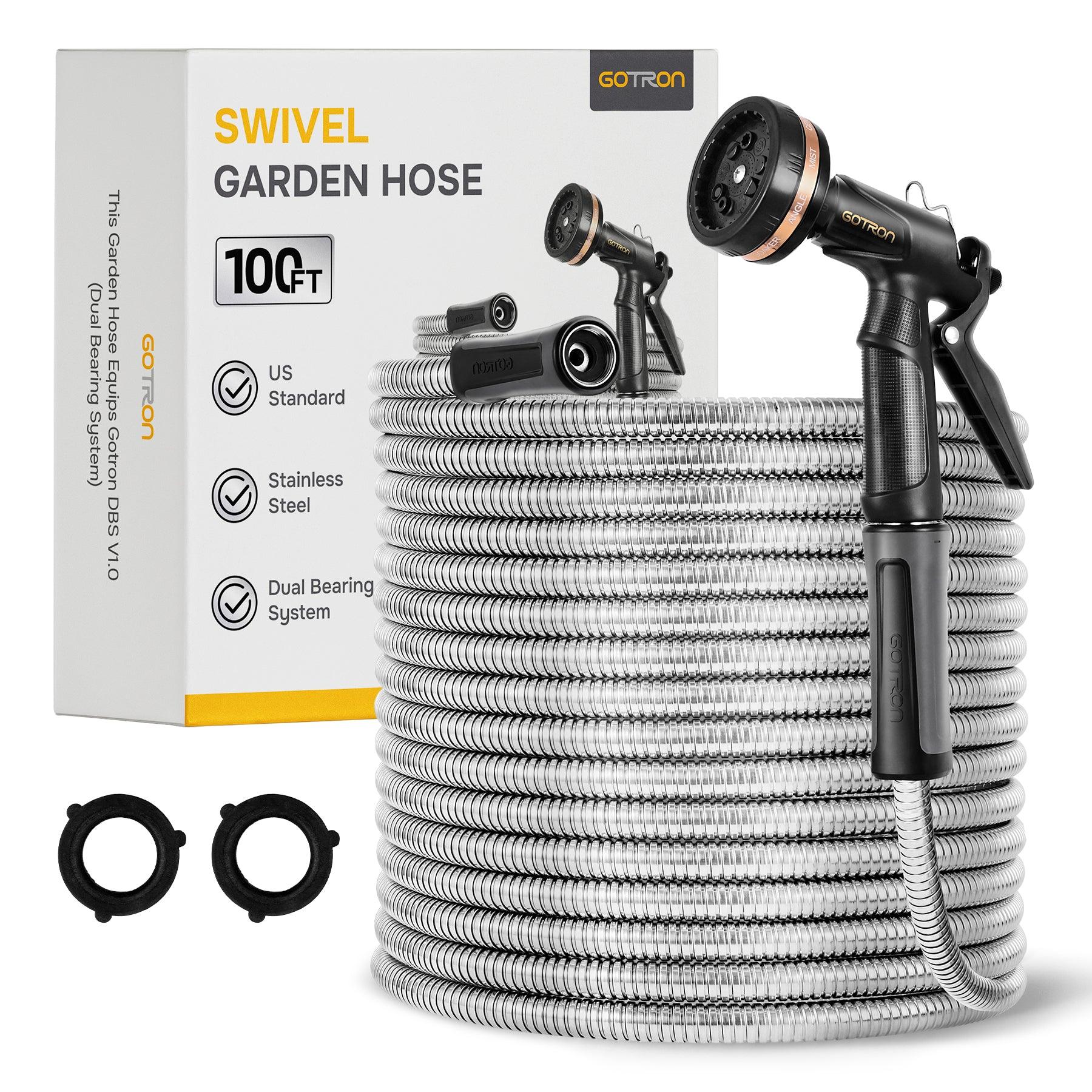 Swivel Stainless Steel Garden Hose - Gotron Hose