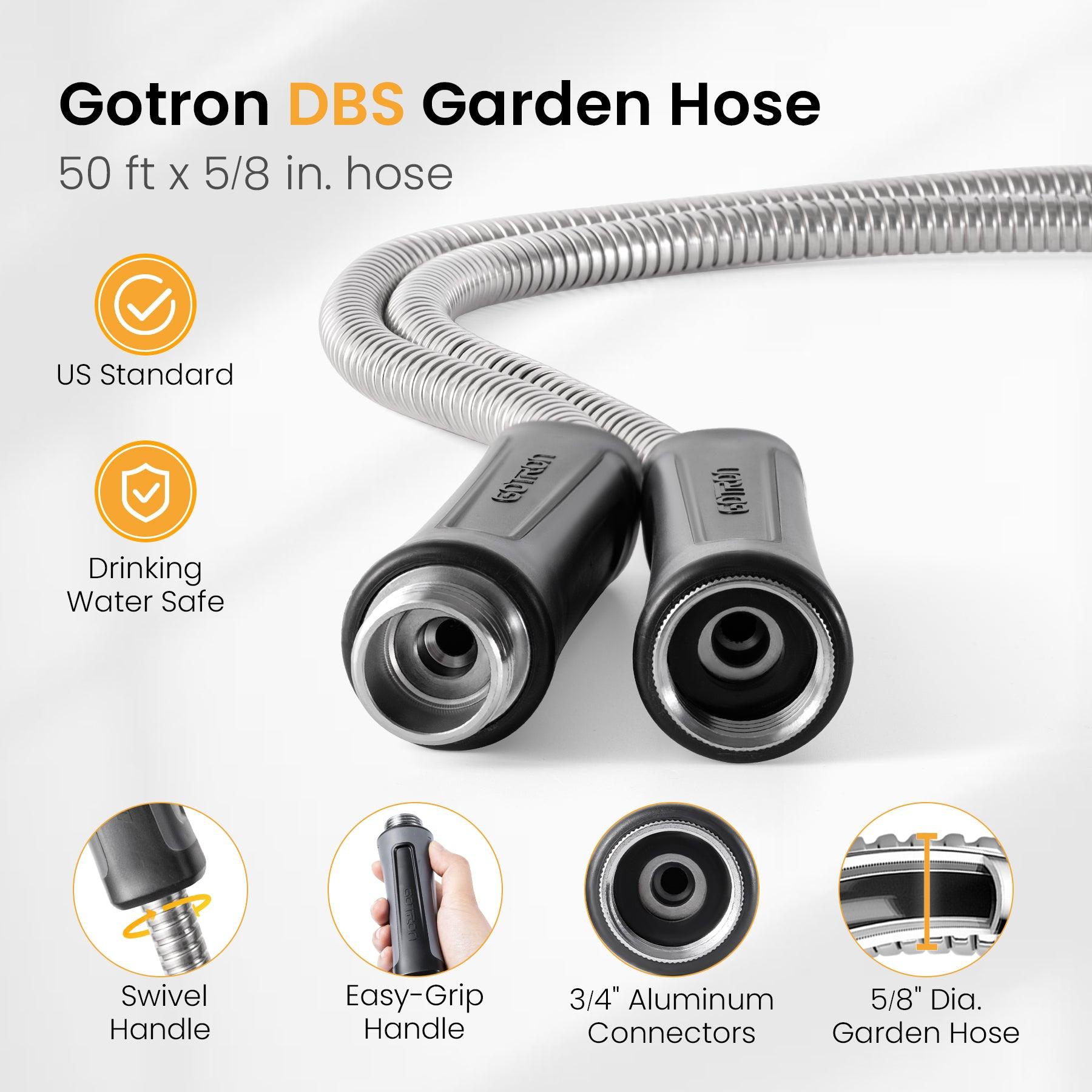 Swivel Stainless Steel Garden Hose - Gotron Hose